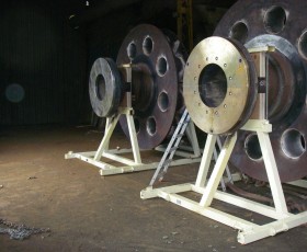 Sablage pièces métalliques